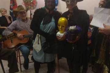 Fiesta de Carnaval en El Roque Azucarero (Foto cedida a TA)